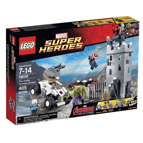 LEGO SUPER HEROS L'ATTAQUE DE LA FORTERESSE D'HYDRA 2015